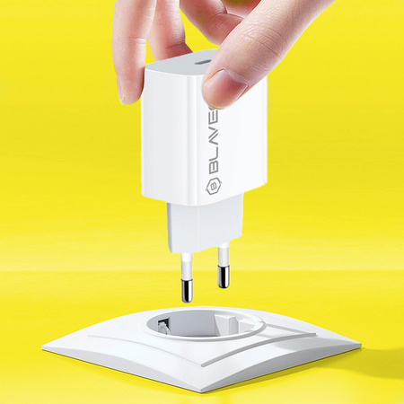 Blavec Ładowarka Sieciowa BC-1 USB-C PD 20W - Biała