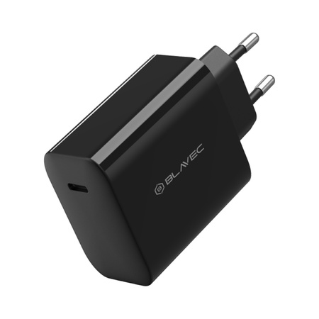Blavec Netzladegerät BC-8 GaN4 USB-C PD QC 65W 3A - Schwarz