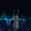 Blavec Kabelloses Krawattenmikrofon MK-01 ClipGo x2 fürs Telefon USB-C - Schwarz