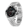 Blavec Smartwatch M-02 Business AMOLED Full Touch Voice Call - Silber