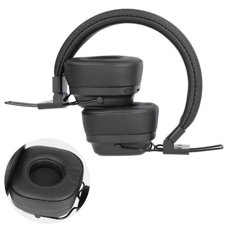 Blavec Słuchawki nauszne Bluetooth BO-11 Bass Admiral (BO11-B) czarne