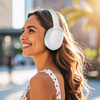 Blavec Over-Ear-Bluetooth-Kopfhörer BO-12 Bass Master ANC - Weiß