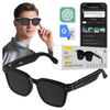 Intelligente KI-Brille mit Kamera, ChatGPT, Mikrofon und Live-Übersetzung + Etui
