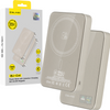 Blavec Magnetische Powerbank fürs Telefon BJ-04 10000 mAh 22,5W 3in1 kompatibel mit MagSafe USB-C - Gold