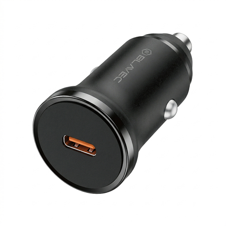Blavec Autoladegerät BS-01C-C Road - Typ C - PD 20W mit Kabel Typ C auf Typ C (CCBS01CCR-CB) schwarz