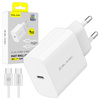 Blavec Netzladegerät BC-7 GaN4 USB-C PD QC 45W 3A mit USB-C-Kabel - Weiß