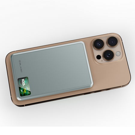 Blavec Magnetische Powerbank fürs Telefon Mini 10000 mAh 22,5W kompatibel mit MagSafe
