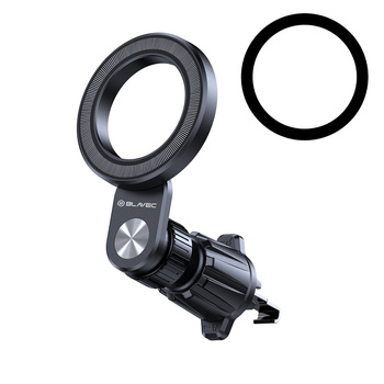 Blavec Autohalterung fürs Telefon BH-03 Magnetisch Ring fürs Lüftungsgitter - Schwarz