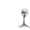 Blavec Ringlicht LED RGB P-50 Aura 25 cm Selfie mit Tripod und Fernbedienung - Schwarz