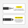 Blavec Passiver Eingabestift Pen Stylus BPS-02 Universal 2-in-1 (BPS02-UB) schwarz