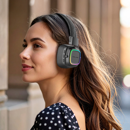 Blavec Over-Ear-Bluetooth-Kopfhörer BO-11 Bass Admiral - Schwarz