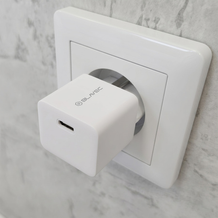 Blavec Netzladegerät BC-10 USB-C PD 25W 3A - Weiß