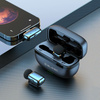 Blavec Kabelloses Krawattenmikrofon MK-03 ClipGo x2 fürs Telefon USB-C - Silber