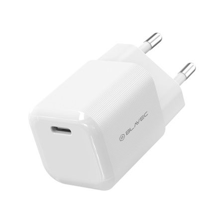 Blavec Ładowarka Sieciowa BC-6 GaN4 USB-C PD QC 33W 3A - Biała