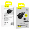 Blavec Netzladegerät BC-10 USB-C PD 25W 3A mit USB-C-Kabel - Schwarz