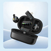 Blavec Kabelloses Krawattenmikrofon MK-02 ClipGo x2 fürs Telefon USB-C Lightning BT - Schwarz