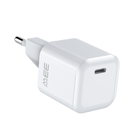 Blavec Ładowarka Sieciowa BC-6 GaN4 USB-C PD QC 33W 3A - Biała