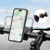 Blavec Fahrrad-/Motorradhalterung fürs Telefon BV-03 Velo Quick Lock kompatibel mit MagSafe für den Lenker - Schwarz