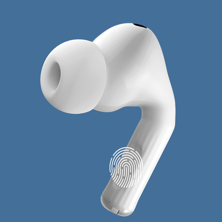 Blavec Bluetooth-Kopfhörer TWS BW-05 Flow - Weiß