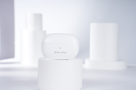Blavec Słuchawki Bluetooth TWS BW-01 Pure (BW01-W) białe