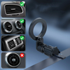 Blavec Autohalterung fürs Telefon BH-03 Magnetisch Ring fürs Lüftungsgitter - Schwarz