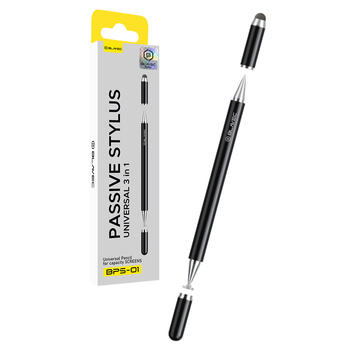 Blavec Passiver Eingabestift Pen Stylus BPS-01 Universal 3-in-1 (BPS01-UB) schwarz