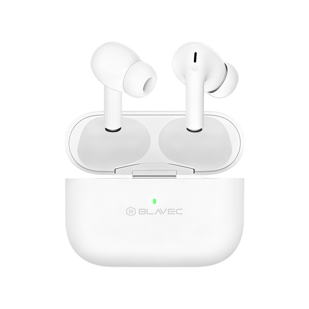 Blavec Słuchawki Bluetooth TWS BW-05 Flow białe