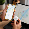 Blavec Lokalizator GPS Tag BTG-01 - Bluetooth Tracker Dual Apple & Android (BTBTG01-W) biały