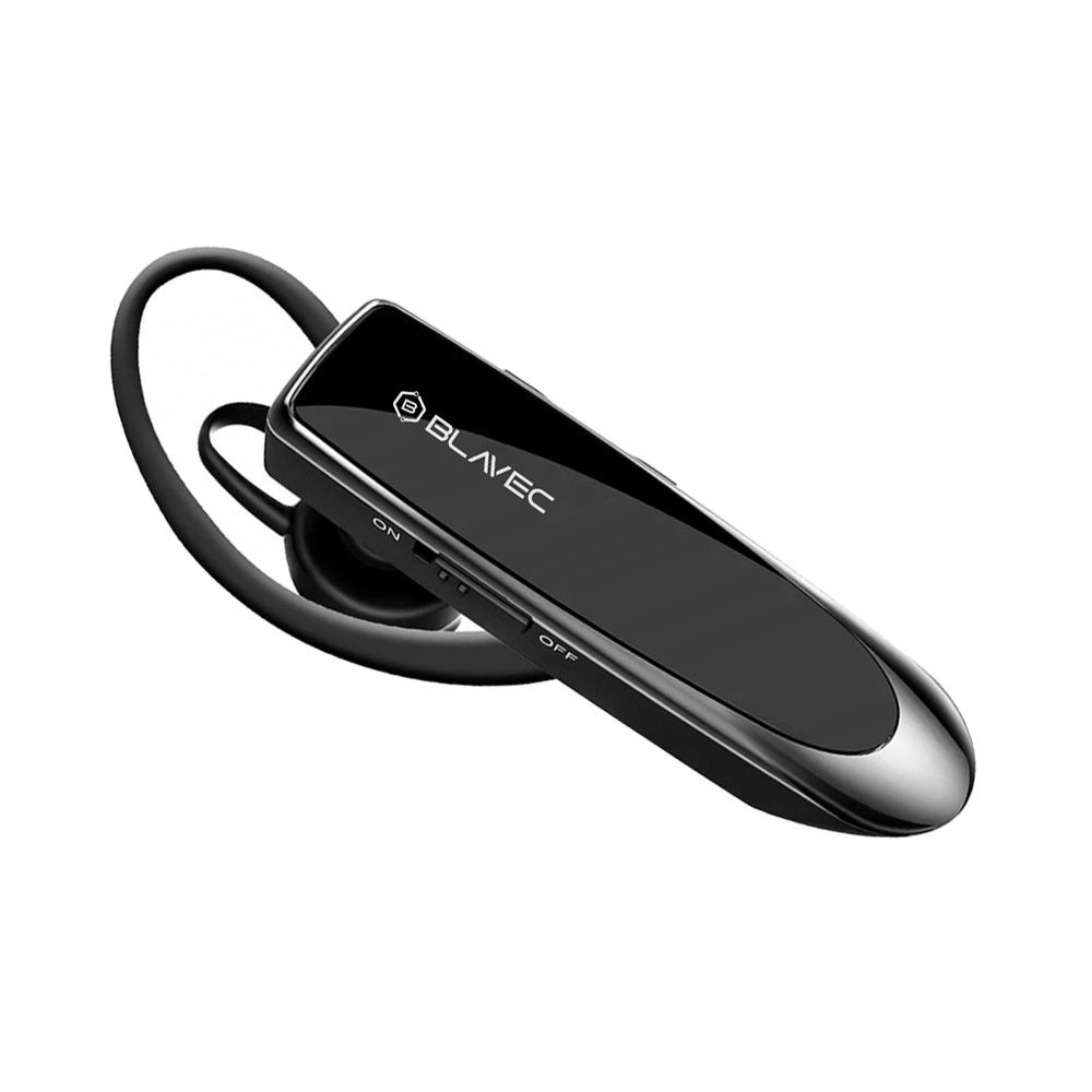 Blavec Travel, lekka bezprzewodowa słuchawka Bluetooth do rozmów z zausznym pałąkiem