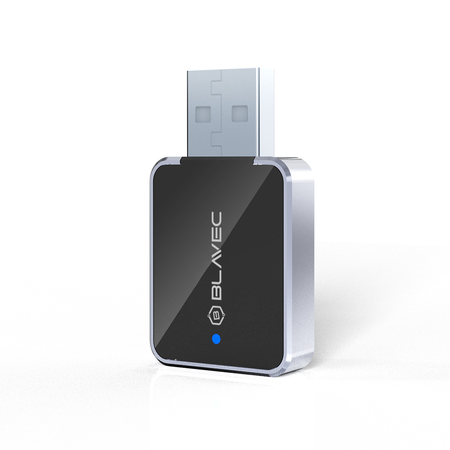 Blavec Adapter CarPlay Android Auto Kabellos BCP-02 Bluetooth Wifi USB + Adapter USB-C - Schwarz