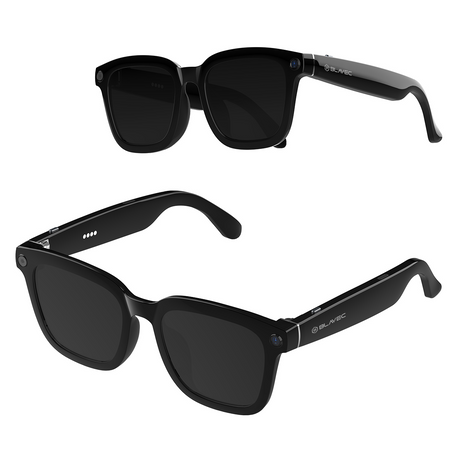 Intelligente KI-Brille mit Kamera, ChatGPT, Mikrofon und Live-Übersetzung + Etui