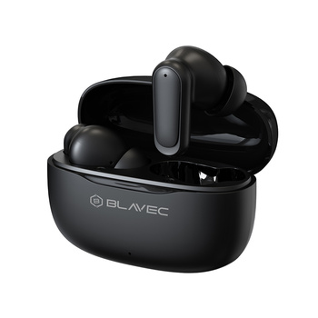 Blavec Bluetooth-Kopfhörer TWS Speak AI mit Live-Übersetzung - Schwarz