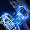 Blavec Selfie-Stick Aluminium Fusion MagSafe-kompatibel + Fernbedienung + 2 Lampen 1,4 m