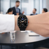 Blavec Smartwatch U-01 Mohito HD AMOLED Voice Call + 1 Armband - Schwarz
