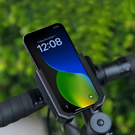 Blavec Fahrrad-/Motorradhalterung fürs Telefon BV-01 Velo für den Lenker - Schwarz