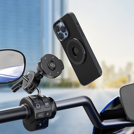 Blavec Uchwyt Rowerowy BV-03 Velo Quick Lock Magsafe do kierownicy (BV03-QLMHB) czarny