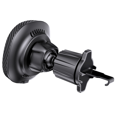 Blavec Autohalterung BHC-06B 15W magnetisch mit induktivem Laden und aktiver Kühlung für das Lüftungsgitter (BHC06B-MAVIB) schwarz