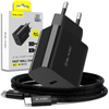 Blavec Netzladegerät BC-9 USB-C PD 20W 3A mit USB-C-Kabel - Schwarz