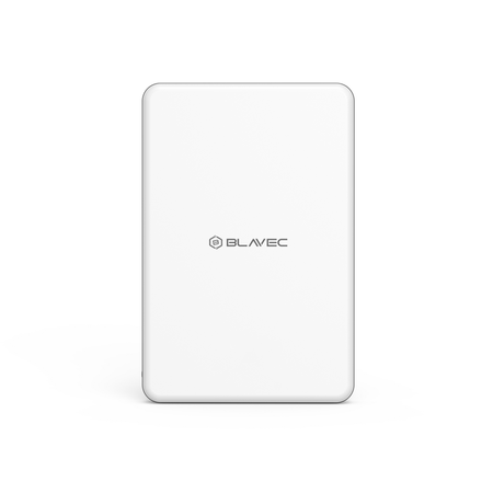 Blavec Magnetische Powerbank fürs Telefon BJ-05 Ultra Fast 10000 mAh 25W 2in1 kompatibel mit MagSafe USB-C - Weiß