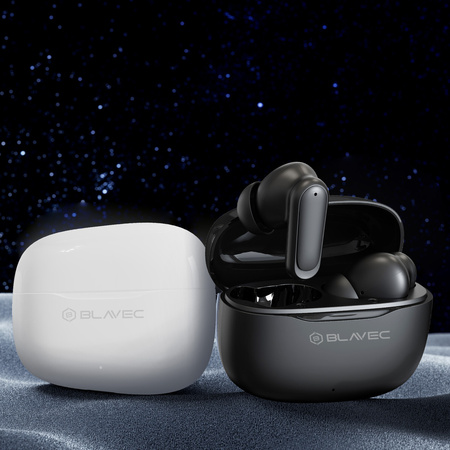 Blavec Bluetooth-Kopfhörer TWS Speak AI mit Live-Übersetzung - Weiß