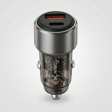 Blavec Autoladegerät BS-05B Nitro - USB + Typ C - QC 3.0 83W (CCBS05BN-UCB) schwarz