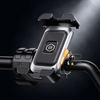 Blavec Fahrrad-/Motorradhalterung fürs Telefon BV-02 Velo für den Lenker - Silber-schwarz