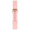 Blavec Universelles Armband für W-17 Amber 18mm Silikon - Rosa