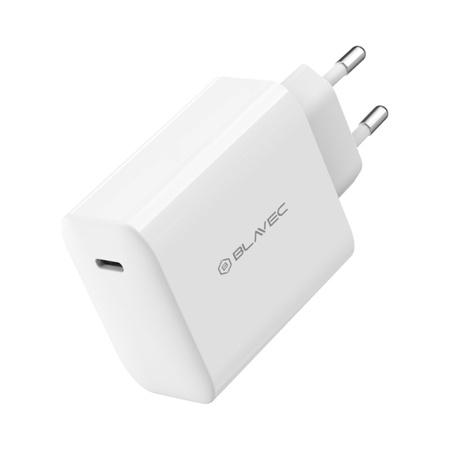 Blavec Netzladegerät BC-8 GaN4 USB-C PD QC 65W 3A - Weiß