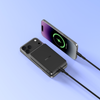 Blavec Magnetische Powerbank fürs Telefon BJ-05 Ultra Fast 10000 mAh 25W 2in1 kompatibel mit MagSafe USB-C - Schwarz