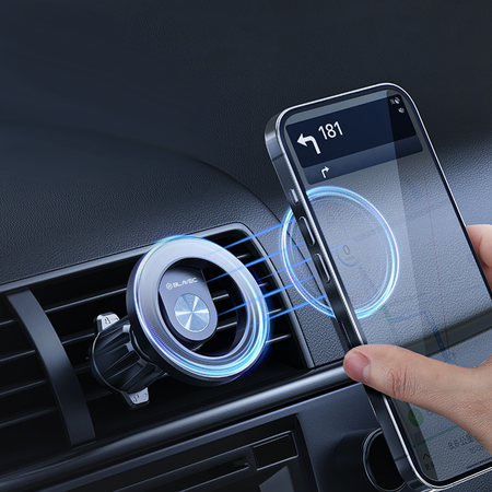 Blavec Autohalterung fürs Telefon BH-03 Magnetisch Ring fürs Lüftungsgitter - Schwarz