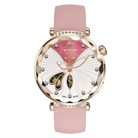 Blavec Damen-Smartwatch Liana + 2 Armbänder - Roségold
