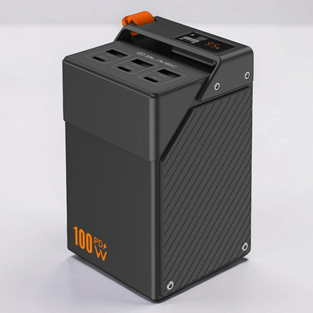 Blavec Power Bank 50000mAh BJ-50 Tytan 100W - 3x Typ C + 3x USB-A (PBBJ50C) czarny