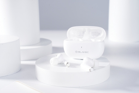 Blavec Bluetooth-Kopfhörer TWS BW-01 Pure - Weiß