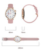 Blavec Damen-Smartwatch Liana + 2 Armbänder - Roségold